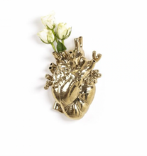 Carica l'immagine nel visualizzatore di Gallery, LOVE IN BLOOM GOLD VASE