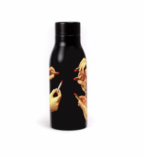 Carica l'immagine nel visualizzatore di Gallery, THERMAL BOTTLE LIPSTICKS BLACK - 500ML