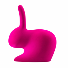 Carica l'immagine nel visualizzatore di Gallery, RABBIT CHAIR VELVET FINISH FUCSIA