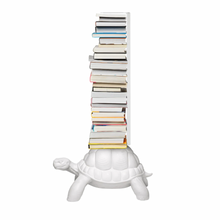 Carica l'immagine nel visualizzatore di Gallery, TURTLE CARRY BOOKCASE WHITE