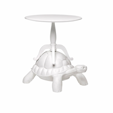 Carica l'immagine nel visualizzatore di Gallery, TURTLE CARRY COFFEE TABLE- WHITE
