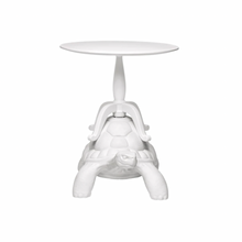 Carica l'immagine nel visualizzatore di Gallery, TURTLE CARRY COFFEE TABLE- WHITE