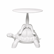 Carica l'immagine nel visualizzatore di Gallery, TURTLE CARRY COFFEE TABLE- WHITE