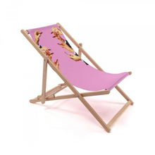 Carica l'immagine nel visualizzatore di Gallery, SDRAIO IN LEGNO - LIPSTICK PINK