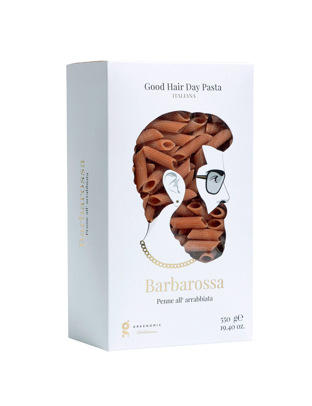 BUONA GIORNATA PER I CAPELLI PASTA BARBAROSSA PENNE ALL'ARRABBIATA